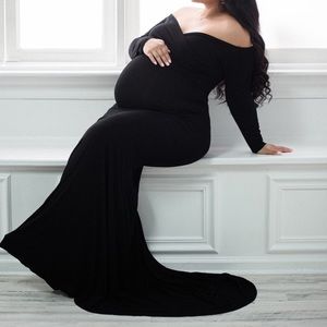 Black maternity gown for sale